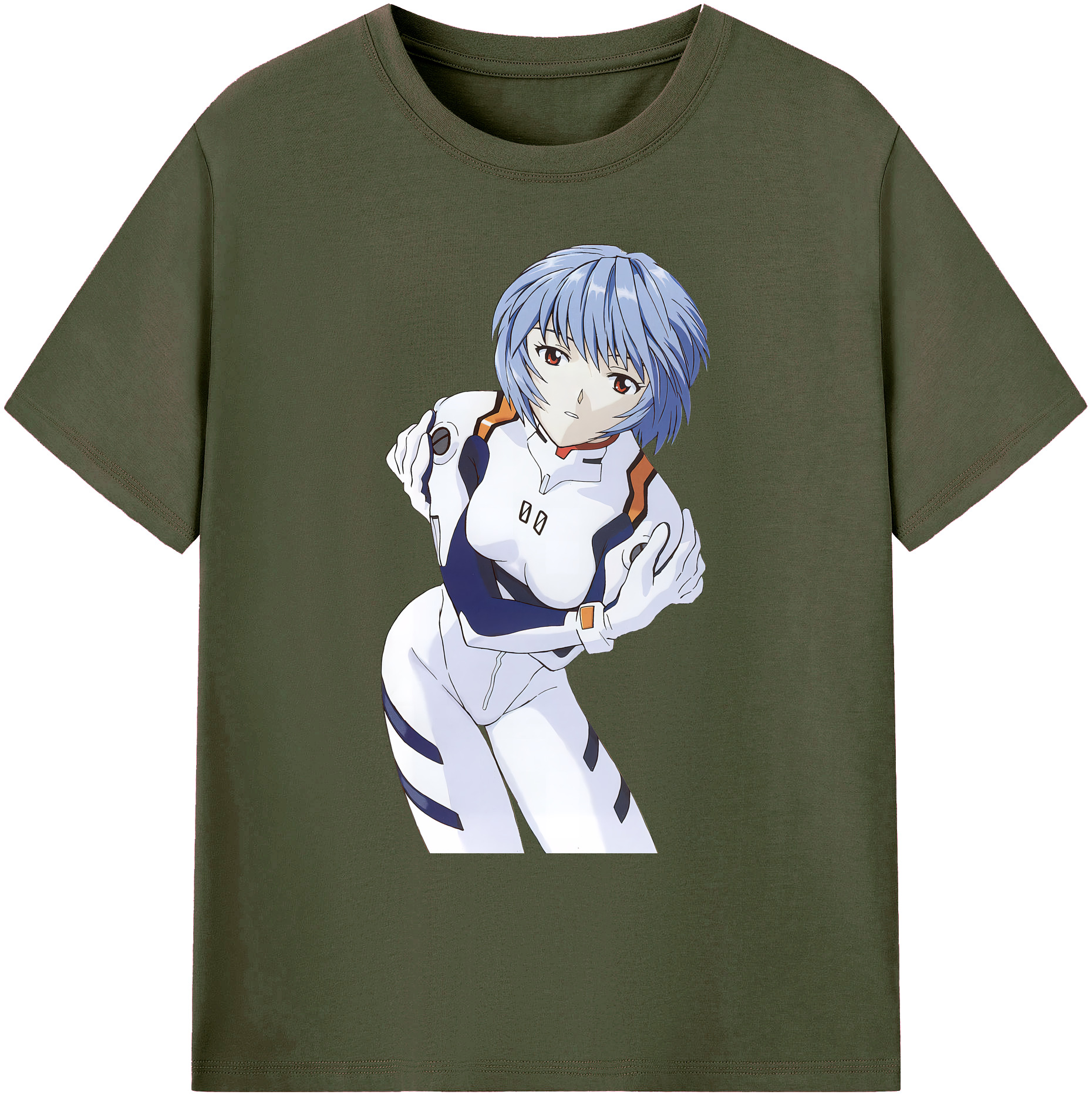 （画像用） EVA 新世紀エヴァンゲリオン 綿100％ メンズ半袖Tシャツ｜肌触りやわらか＆通気性